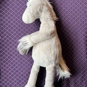 Jellycat White Horse Toy